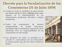 La ley del matrimonio civil y la de secularización de cementerios