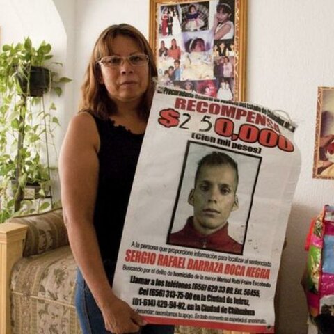 Feminicidio en contra de Marisela Escobedo, en Cd. Juárez, México.