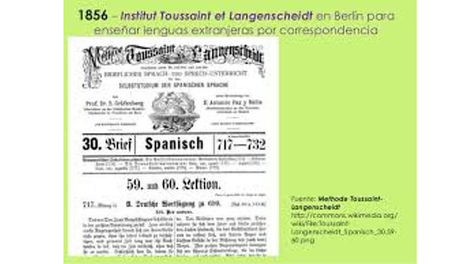 Primeras clases por correspondencia