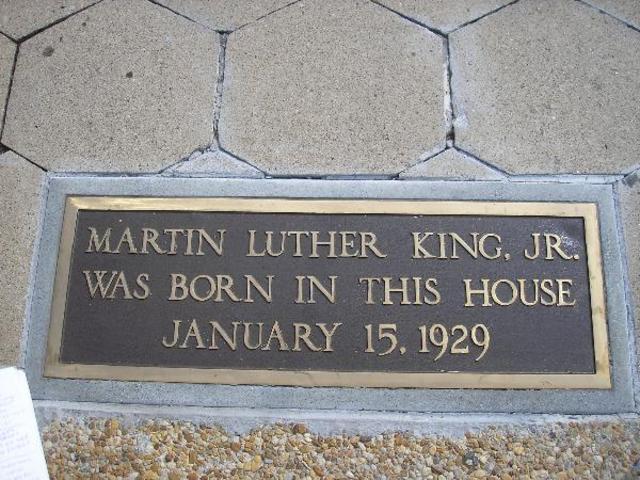 Birth of Martin Luther King Jr.