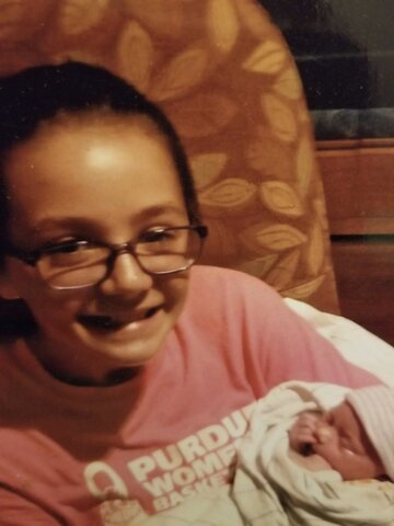 My little sister was born