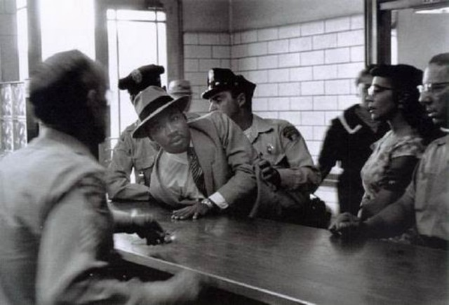 Martin Luther King was Arrested