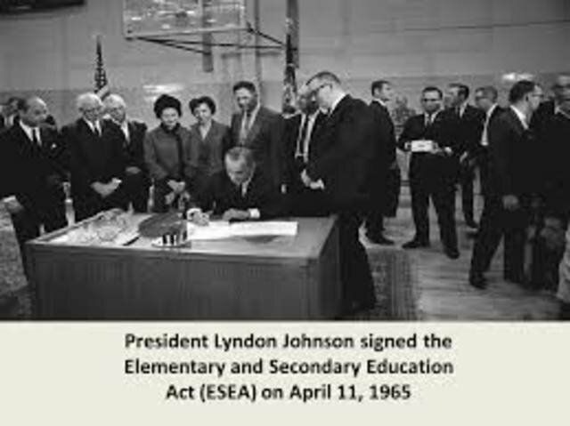 The Elementary and Secondary Education Act (ESEA)
