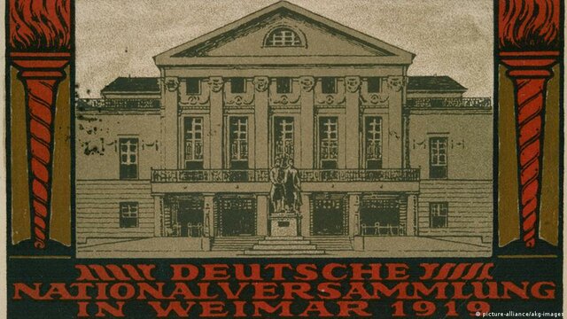 1919  Constitución Alemana de Weimar