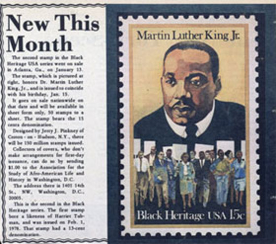 National Newspaper awarded Martin Luther King