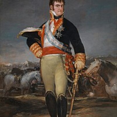 Timeline: Eix cronològic: Ferran VII