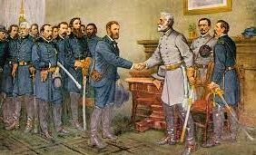 The Treaty at Appomattox Courthouse