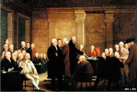 Signing of the Declaration of Independence