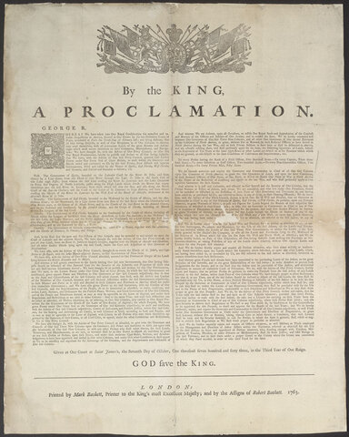 Proclamation of 1763