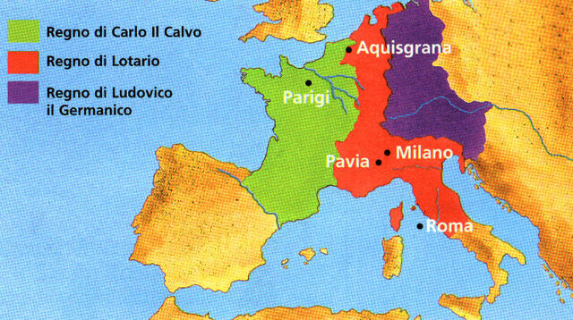 caduta impero Carlo Magno