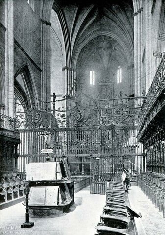 Derrumbació de la catedral de Pamplona