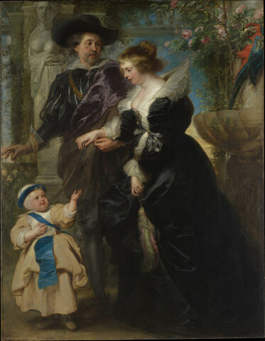 Rubens Helena Fourmenti ja nende poja Peter Pauliga