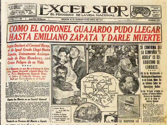 MUERTE DE EMILIANO ZAPATA