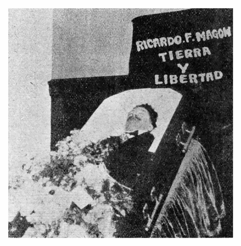 MUERTE DE RICARDO FLORES MAGÓN
