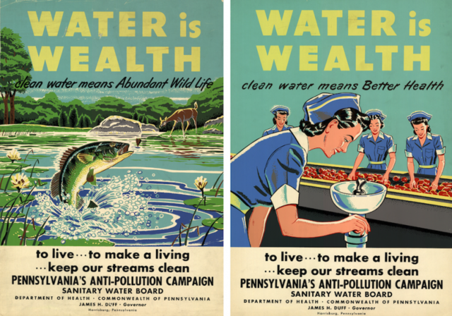 Philadelphia committee led by Benjamin Franklin attempts to regulate waste disposal and water pollution