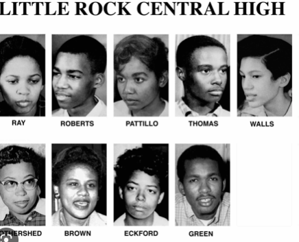 The Little Rock nine