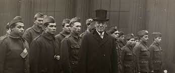 President Wilson Presents his "Fourteen Points"