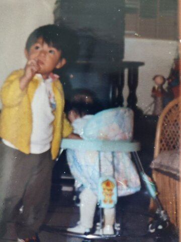 Nacimiento de mi hermano