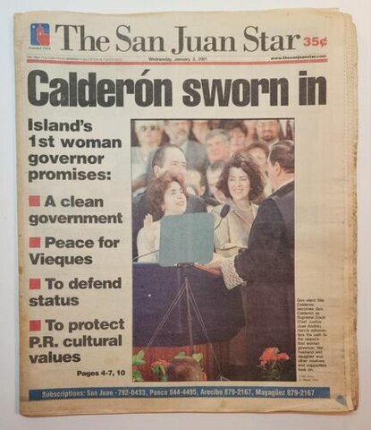 First Female Governor for PR