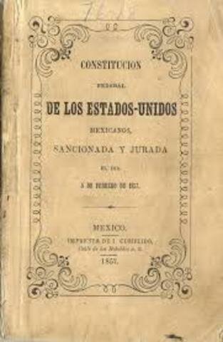 Constitución Federal de los Estados Unidos Mexicanos (1857)