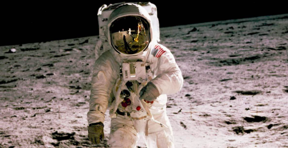 First human to walk on the moon