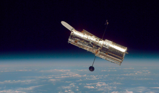 first large optical space telescope launched