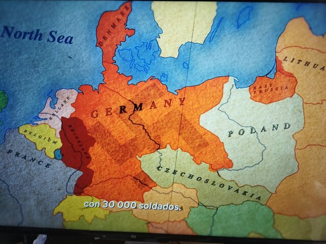 Alemania invade Renania