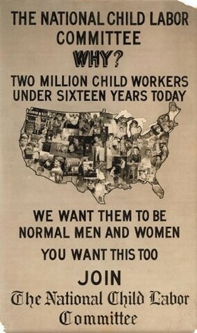 Founding of National Child Labor Committee