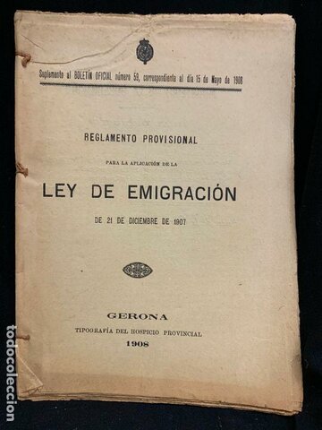 La ley de emigración