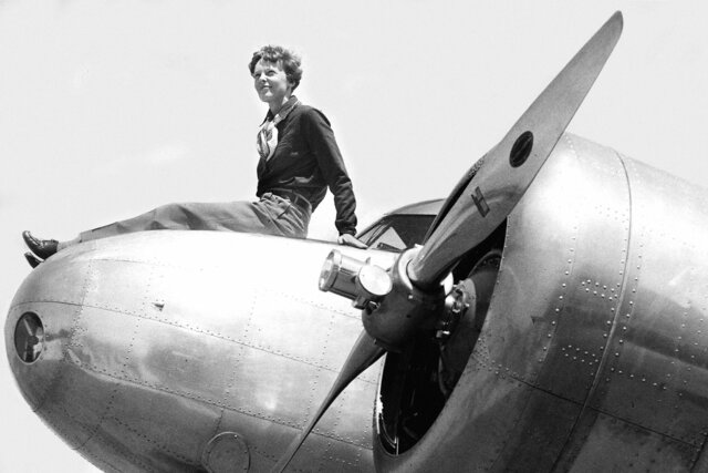 First Woman to Fly Solo Across the Atlantic Ocean without Stopping