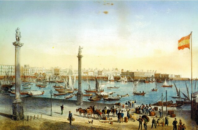 Fin del monopolio Cádiz-América