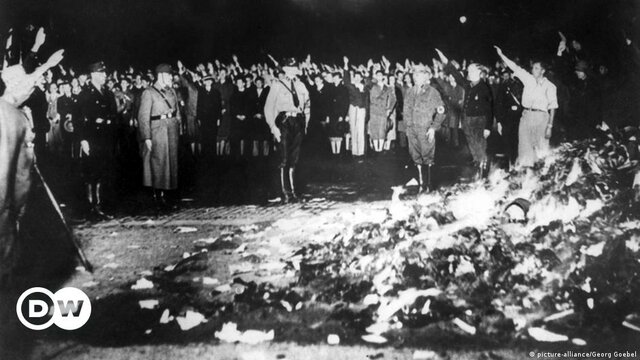 Burning of “Un-German” Books
