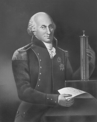 Charles-Augustin de Coulomb invento la balanza de torsión.