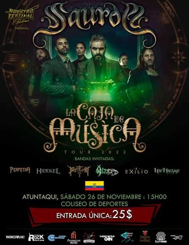 SAUROM GIRA LA CAJA DE MÚSICA 2022