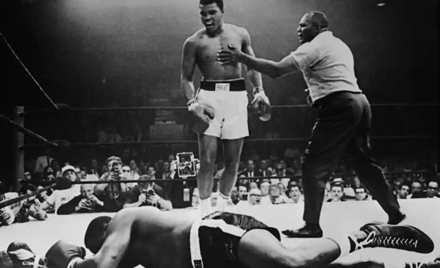 Cassius Clay vs Sonny Liston