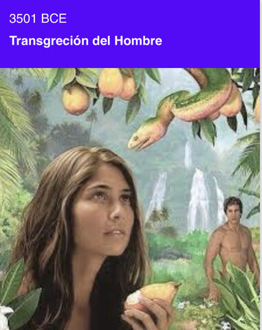 La transgresión del hombre