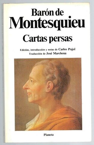1721  Montesquieu: Gutun Pertsiarrak