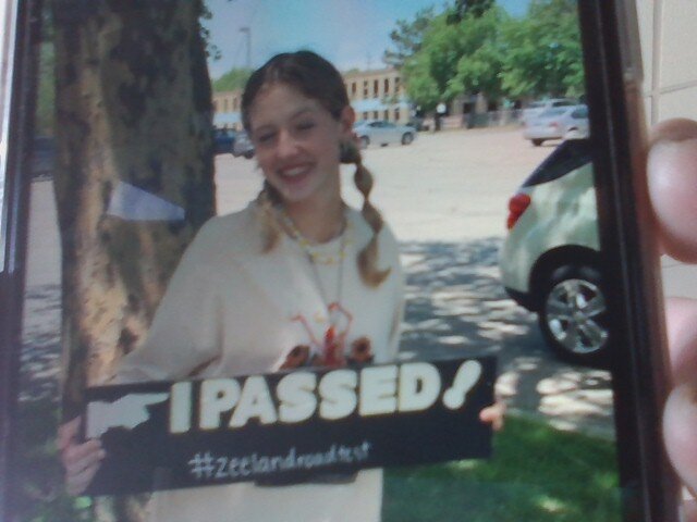 got my licsence, quit gymnastics