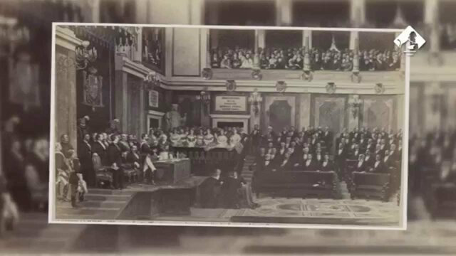 Amadeo I jura ante las cortes