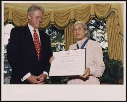 Rosa Parks was awarded the presidential medal of freedom.