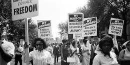 She participated in the march on washington