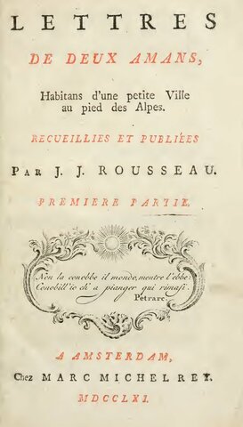 J.J. Rousseau: Eloisa berria.