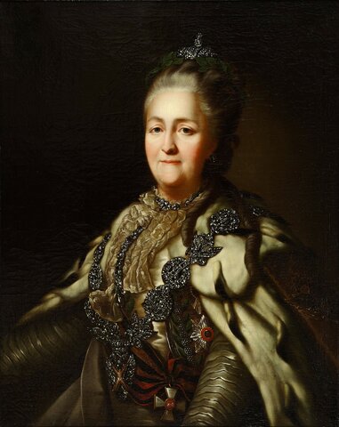 Katalina II. Errusiako Enperatriza.