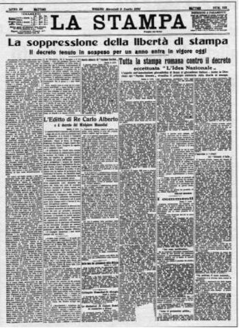 Le leggi fascistissime