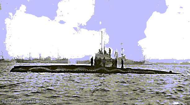 Breaking of diplomatic relations between Germany and the USA naval and submarine accidents