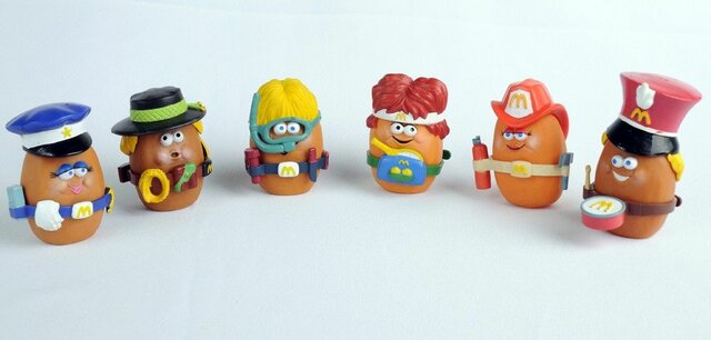 Chicken Nugget Toy with Hats