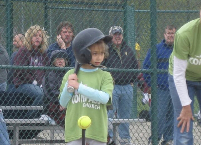 Played a sport for the first time