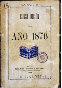 Proclamació de la Constitució del 76