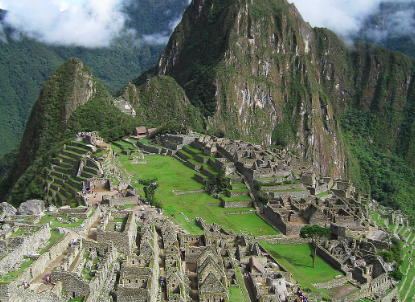 Machu Picchu is Verscholgen