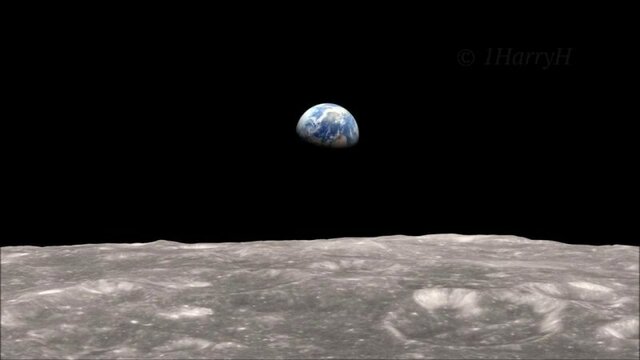 The Apollo 8 picture of Earthrise